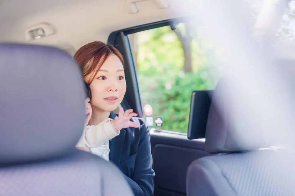 Transport d'enfants près de Labrit