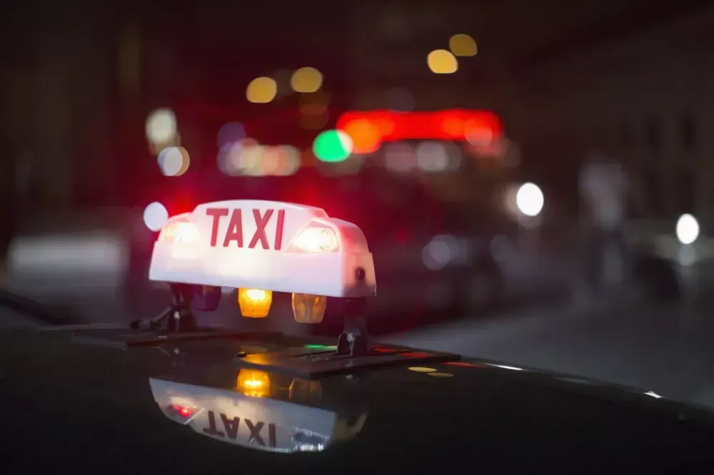 Taxi lumiere